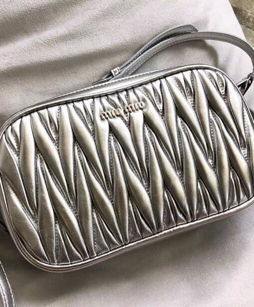Miumiu Matelasse Leather Mini Bag 5BH539